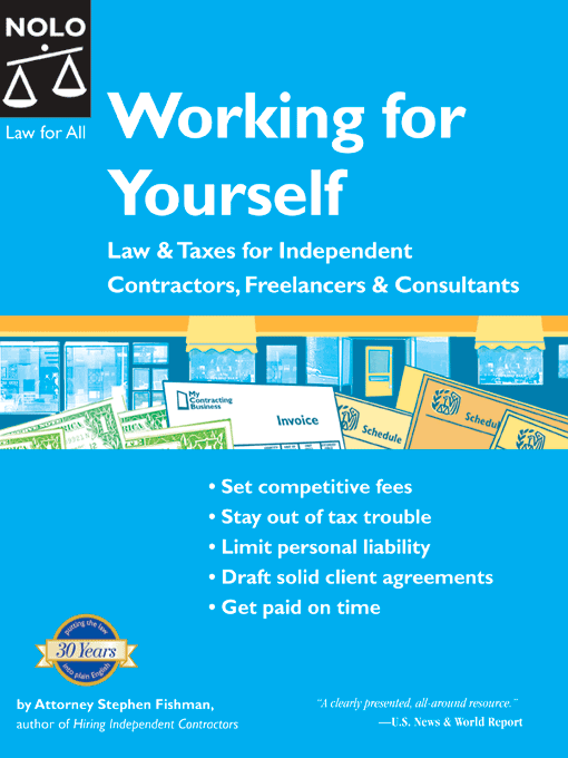 Cover image for Working for Yourself